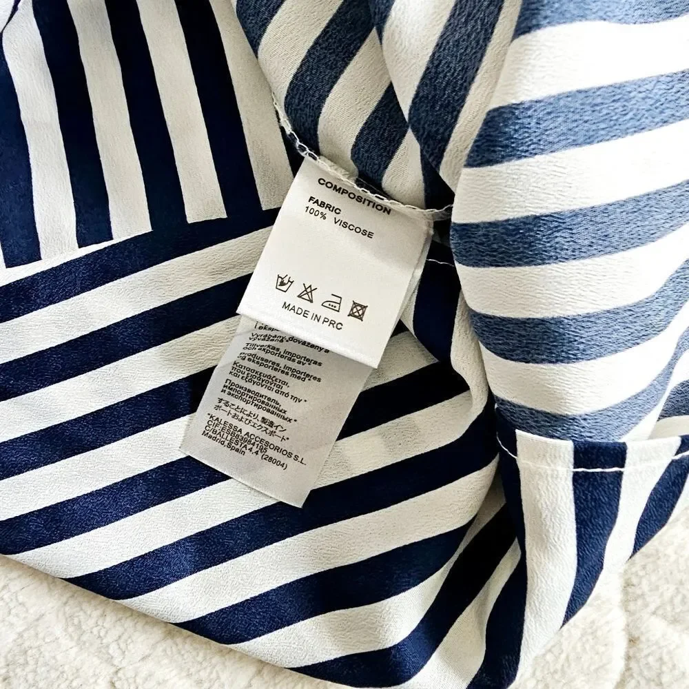 New Kling striped tee shirt dress jaws new with tags spellout 2 XS - Picture 5 of 8